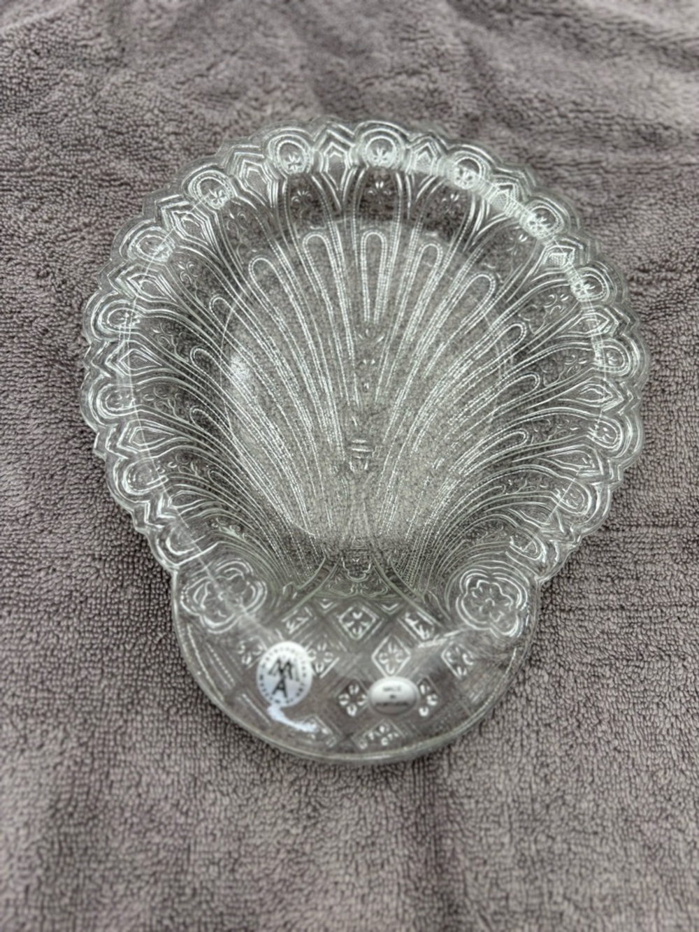 Art Deco Style Crystal Scalloped Trinket Dish-Metropolitan Museum of Art